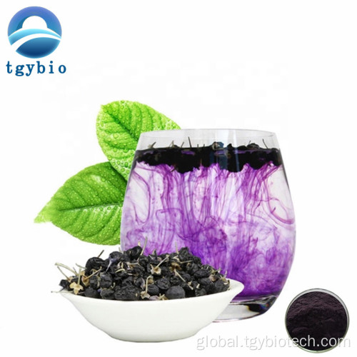  Blackcurrant Extract Powder Pure Natural Black Wolfberry Extract Anthocyanidin 5%-25% Factory